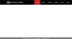 Desktop Screenshot of gladdingmcbean.com